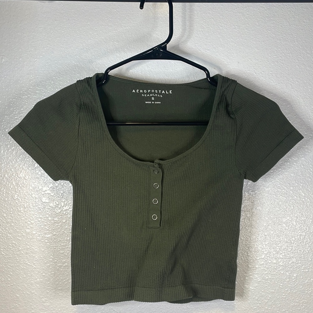Aeropostale shirt with buttons.